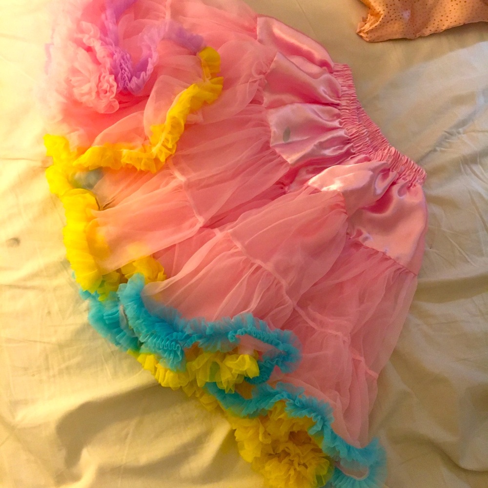 Fluffy, Kawaii Pink Petticoat Tulle